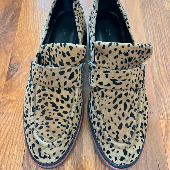 rag & bone leopard print platform loafers - Picture 3 of 3